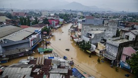 FOTO: Kabupaten Bandung Dikepung Banjir Setelah Sungai Citarum Meluap