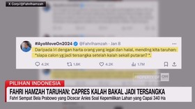 VIDEO: Fahri Hamzah Taruhan Capres Kalah Bakal Jadi Tersangka