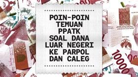 INFOGRAFIS: Poin-poin Temuan PPATK soal Dana Luar Negeri ke Caleg