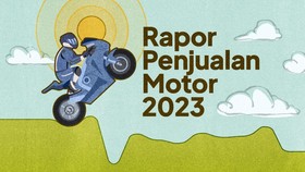 INFOGRAFIS: Rapor Penjualan Motor 2023