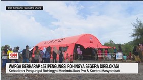 VIDEO: Warga Berharap 157 Pengungsi Rohingya Segera Direlokasi