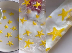 Kreatif! Omelet Berdesain Lucu Ini Cocok untuk Ide Bekal