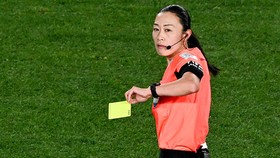 Yoshimi Yamashita, Wasit Wanita Pertama di Piala Asia