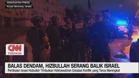 VIDEO: Balas Dendam, Hizbullah Serang Balik Israel