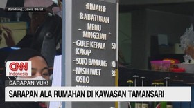 VIDEO: Sarapan Ala Rumahan di Kawasan Tamansari