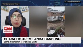 VIDEO: Cuaca Ekstrem Landa Bandung