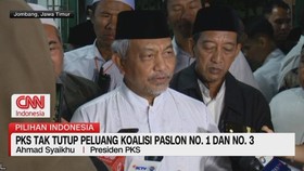 VIDEO: PKS Tak Tutup Peluang Koalisi Paslon No.1 dan No.3