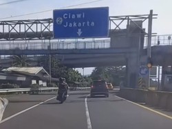 Pemotor Masuk Tol Jagorawi Hendak ke Puncak, Tersasar karena Ikuti Peta