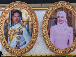 Momen Sakral Pernikahan Pangeran Abdul Mateen dan Anisha Rosnah