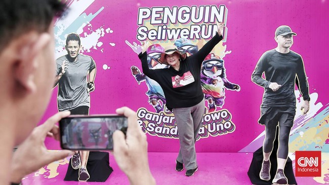 FOTO: Lari Pagi Ganjar di Ajang PENGUIN SeliwerRun