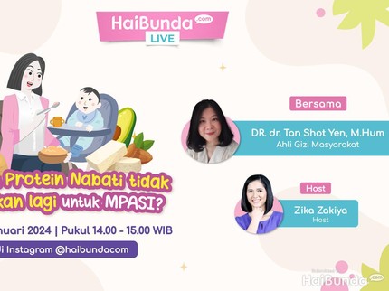 Kupas Tuntas MPASI Bersama Dokter Tan, Bisa Tanya Langsung & Raih Hadiahnya