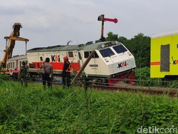 KA Pandalungan Anjlok gegara Lockbox Wesel Stasiun Tanggulangin Patah