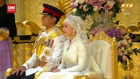 VIDEO: Royal Wedding Pangeran Brunei Abdul Mateen dan Anisha Rosnah