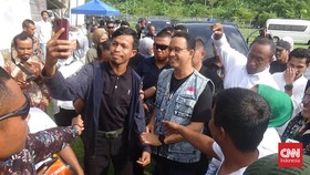 Anies Kampanye Dulu di Sulsel Sebelum Hadiri Acara KPK