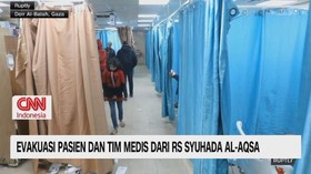 VIDEO: Evakuasi Pasien dan Tim Medis dari RS Syuhada Al-Aqsa