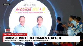VIDEO: Gibran Hadiri Turnamen E-Sport