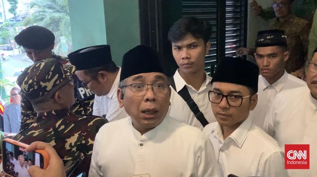 Ketua Umum PBNU KH Yahya Cholil Staquf (Gus Yahya) mengatakan pemberian izin tambang untuk ormas merupakan langkah berani dari Presiden Joko Widodo.