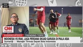 VIDEO: Indonesia Vs Irak, Laga Perdana Skuad Garuda di Piala Asia