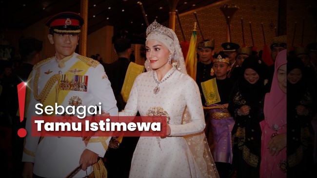 Ada Jokowi, Resepsi Nikah Pangeran Mateen-Anisha Dihadiri Petinggi Negara