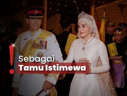 Ada Jokowi, Resepsi Nikah Pangeran Mateen-Anisha Dihadiri Petinggi Negara