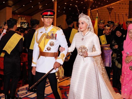 Jodoh Tak ke Mana, Pangeran Mateen Unggah Foto Bareng Istri saat Masih Kecil
