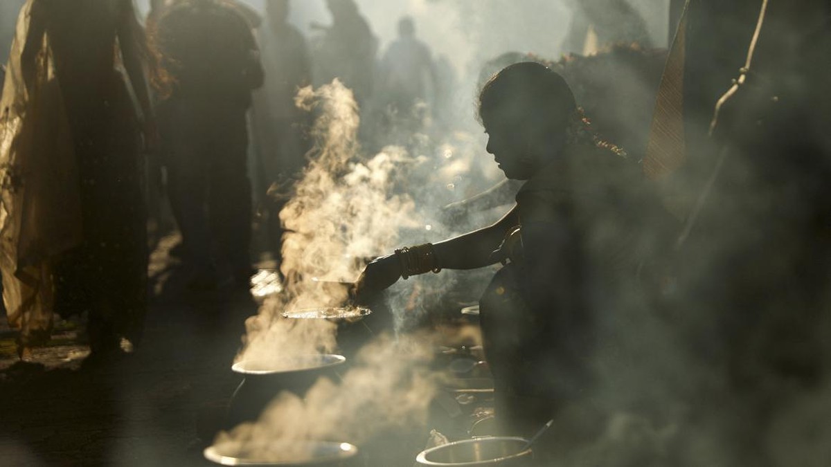 FOTO: Tradisi Memasak Nasi Pongal di India dan Sri Lanka