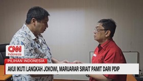 VIDEO: Akui Ikuti Langkah Jokowi, Maruarar Sirait Pamit dari PDIP
