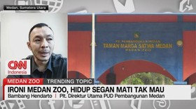VIDEO: Ironi Medan Zoo, Hidup Segan Mati Tak Mau