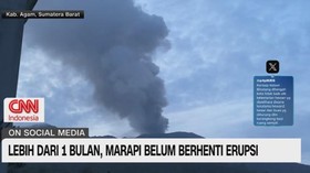 VIDEO: Lebih Dari 1 Bulan, Marapi Belum Berhenti Erupsi