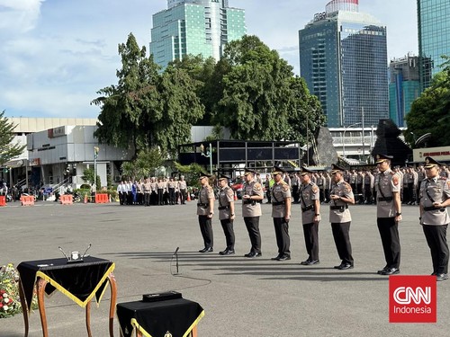 Mutasi Massal Polda Metro Jaya, Total 543 Personel Kena Rotasi