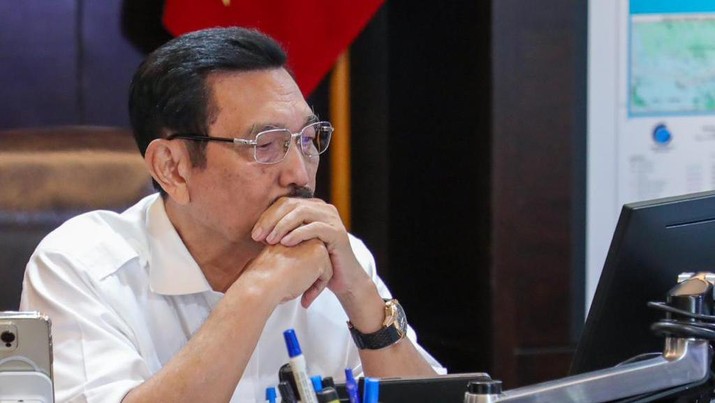 Menko Marves Luhut Binsar Pandjaitan. Menko Marves Luhut Binsar Pandjaitan. (Dok. Kemenko Marves)