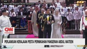 VIDEO: Perjamuan Kerajaan Pesta Pernikahan Pangeran Abdul Mateen