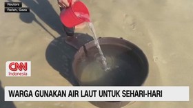 VIDEO: Warga Gunakan Air Laut Untuk Sehari-Hari