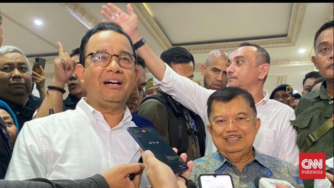Setelah bermalam di rumahnya di Makassar, JK dampingi kampanye Anies di kampung halamannya, Bone, Rabu ini.