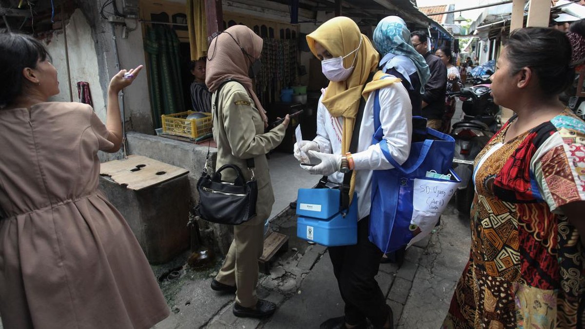 FOTO: Antisipasi KLB Polio di Jawa Timur Usai 11 Anak Terpapar