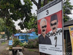 Respons Bawaslu Tulungagung soal Baliho Ganjar-Mahfud Md Dicoreti Ndasmu