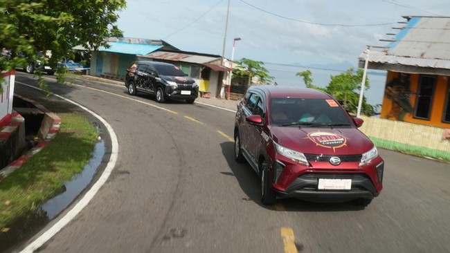 Terios 7 Wonders pada tahun ini menjelajahi rute Ternate ke Halmahera di Maluku Utara.