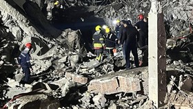 FOTO: Bekas Gempuran Iran di Irak Diduga 'Markas' Mossad Israel