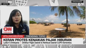 VIDEO: Keran Protes Kenaikan Pajak Hiburan