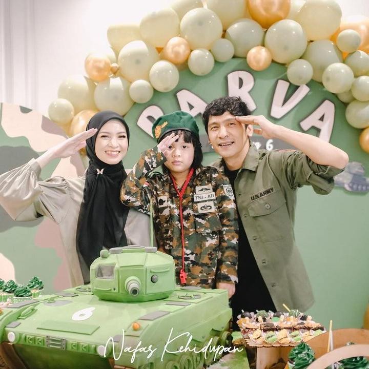 <p>Banyak netizen yang turut mengucapkan selamat kepada Parva. Tidak sedikit yang berharap agar Parva tumbuh menjadi anak yang saleh dan selalu diberikan kesehatan. (Foto: Instagram: @donitabhubiy)</p>