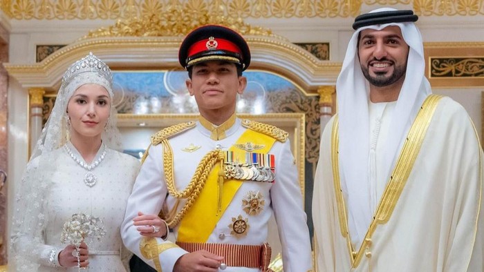 Gaya Para Pemimpin Negara dan Bangsawan Dunia Hadiri Royal Wedding Pangeran Mateen