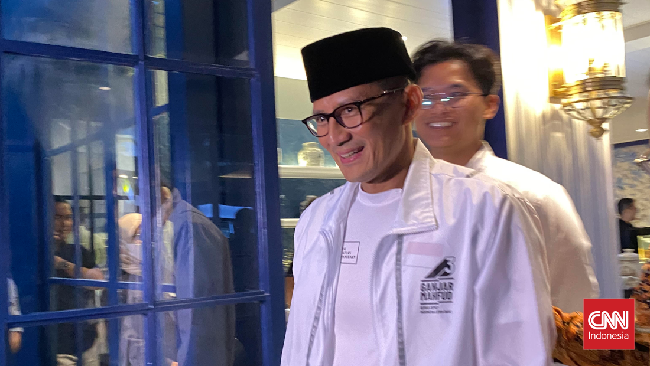 Ketua Dewan Pakar TPN Ganjar-Mahfud, Sandiaga Uno meminta Mahfud buka-bukaan terkait isu konflik agraria di debat cawapres.