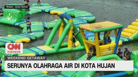 VIDEO: Serunya Olahraga Air di Kota Hujan