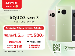 Sikat! HP Terlaris di Jepang Sharp AQUOS Sense8 Beri Penawaran Eksklusif