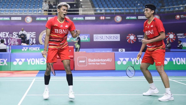 Perjuangan Heroik: Bagas/Fikri Melaju ke Perempat Final Indonesia Open 2024