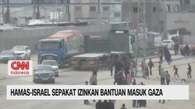 VIDEO: Hamas-Israel Sepakat Izinkan Bantuan ke Gaza