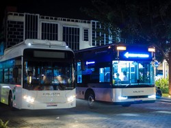 Rute dan Tarif Bus Listrik di Medan Terbaru Juni 2025
