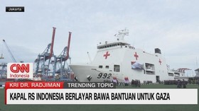 VIDEO: Kapal RS Indonesia Berlayar Bawa Bantuan Untuk Gaza