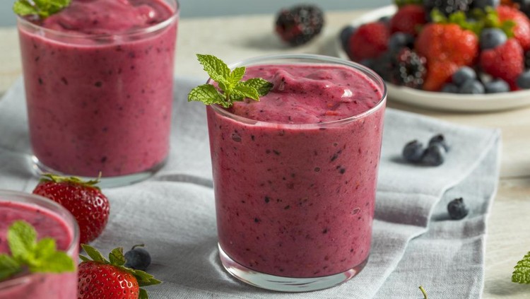 Ilustrasi smoothies