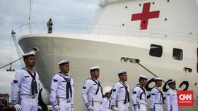 KRI Radjiman Kembali ke Indonesia Usai Misi Kemanusiaan di Gaza